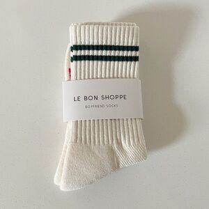 Le Bon Shoppe - Boyfriend Socks | Parchment | NWT